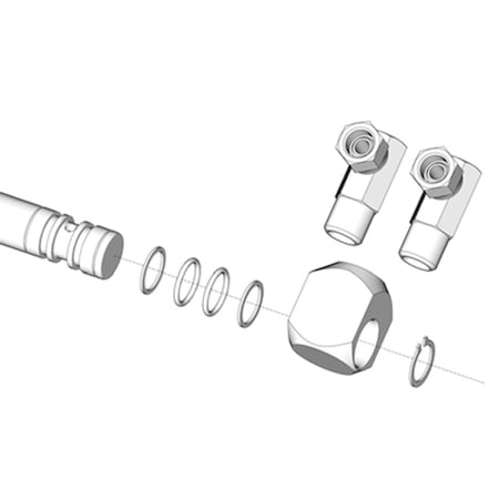Graco Low & Medium Pressure Swivel Replacement Kit SD Models 26C508